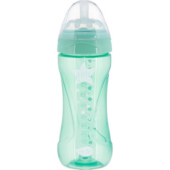 Baby Anti-colic bottle Nuvita NV6052 Mimic Cool 330ml green (NV6052GREEN) Baby Anti-colic bottle Nuvita NV6052 Mimic Cool 330ml green (NV6052GREEN)