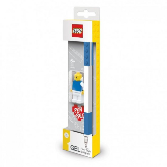 IQ LEGO® 2.0 Gel Pen with Minifigure, Blue (52600) IQ LEGO® 2.0 Gel Pen with Minifigure, Blue (52600)