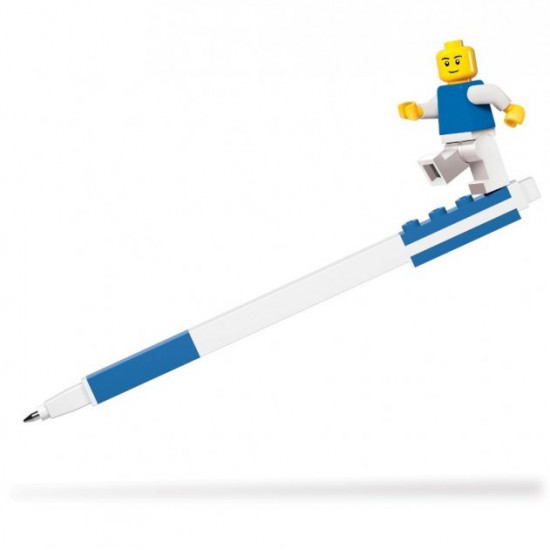 IQ LEGO® 2.0 Gel Pen with Minifigure, Blue (52600) IQ LEGO® 2.0 Gel Pen with Minifigure, Blue (52600)