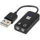 Adapter for headphones Defender Audio USB 2x3.5mm jack ->USB (63002) (6103749) Adapter for headphones Defender Audio USB 2x3.5mm jack ->USB (63002) (6103749)