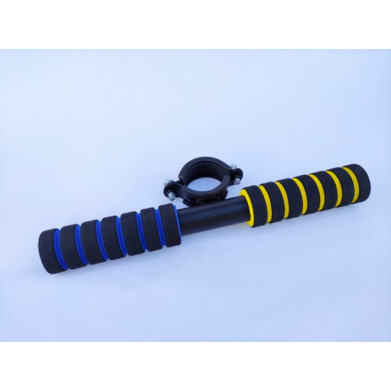 Children's handle, Handlebar for electric scooter Xiaomi, Segway, Ninebot and others, universal, yellow-blue Ukraine Children's handle, Handlebar for electric scooter Xiaomi, Segway, Ninebot and others, universal, yellow-blue Ukraine