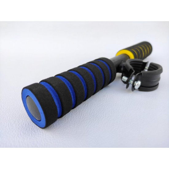 Children's handle, Handlebar for electric scooter Xiaomi, Segway, Ninebot and others, universal, yellow-blue Ukraine Children's handle, Handlebar for electric scooter Xiaomi, Segway, Ninebot and others, universal, yellow-blue Ukraine