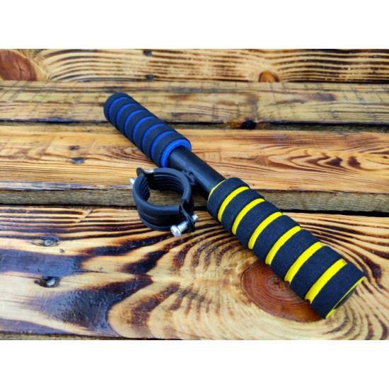 Children's steering wheel for electric scooter Xiaomi, Segway, Ninebot and others, universal, yellow-blue Ukraine Children's steering wheel for electric scooter Xiaomi, Segway, Ninebot and others, universal, yellow-blue Ukraine