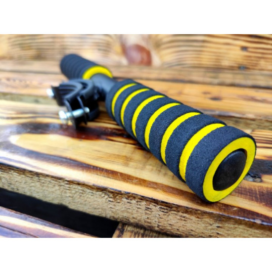 Children's steering wheel for electric scooter Xiaomi, Segway, Ninebot and others, universal, yellow Children's steering wheel for electric scooter Xiaomi, Segway, Ninebot and others, universal, yellow