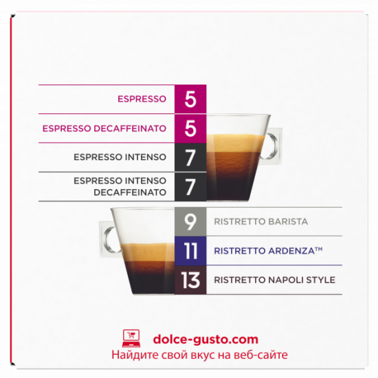 Coffee capsules NESCAFE Dolce Gusto Espresso Buondi 16 pcs 99 g (7613287300515/7613033112942) Coffee capsules NESCAFE Dolce Gusto Espresso Buondi 16 pcs 99 g (7613287300515/7613033112942)