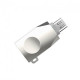 Адаптер переходник Hoco UA10 USB to Micro USB OTG USB3.0 Silver (UA10) Адаптер переходник Hoco UA10 USB to Micro USB OTG USB3.0 Silver (UA10)