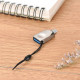 Адаптер переходник Hoco UA10 USB to Micro USB OTG USB3.0 Silver (UA10) Адаптер переходник Hoco UA10 USB to Micro USB OTG USB3.0 Silver (UA10)