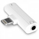 Переходник Remax RL-LA03i charge + audio White Переходник Remax RL-LA03i charge + audio White