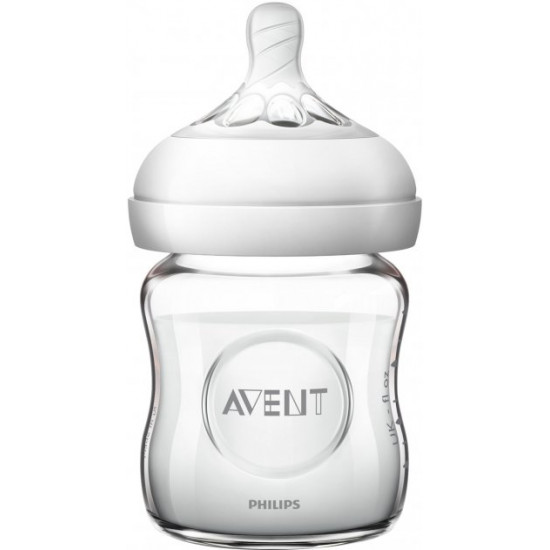 Glass feeding bottle Philips Avent Natural 120 ml (SCF051/17) (8710103876434) Glass feeding bottle Philips Avent Natural 120 ml (SCF051/17) (8710103876434)