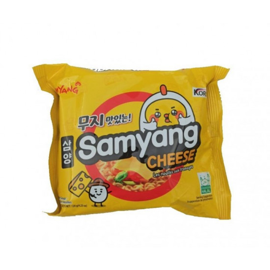 Лапша быстрого приготовления с сыром Cheese Samyang 120 г Лапша быстрого приготовления с сыром Cheese Samyang 120 г