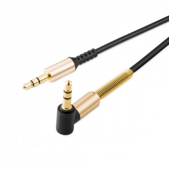 Кабель AUX Hoco UPA02 With Mic (2m) black Кабель AUX Hoco UPA02 With Mic (2m) black