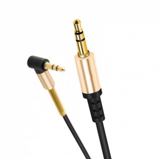 Кабель AUX Hoco UPA02 With Mic (2m) black Кабель AUX Hoco UPA02 With Mic (2m) black