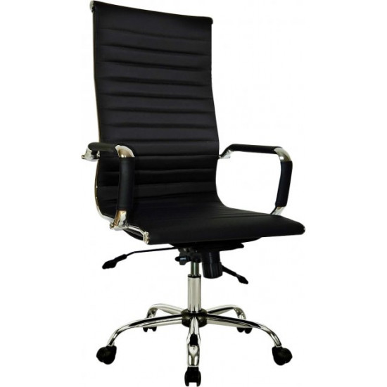 Крісло Прімтекс Плюс Elegance Chrome MF D-5 Black Крісло Прімтекс Плюс Elegance Chrome MF D-5 Black