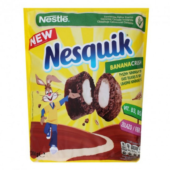 Готовий сніданок Nesquik Bananacrush 350г (5900020036360) Готовий сніданок Nesquik Bananacrush 350г (5900020036360)