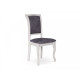 Wooden chair with soft seat and back MARSEILLE (white) Wooden chair with soft seat and back MARSEILLE (white)