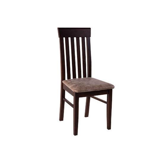 Wooden chair with soft seat ZHUR-17 Wooden chair with soft seat ZHUR-17