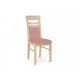 Wooden chair with soft seat and back ZHUR-2 (vanilla) Wooden chair with soft seat and back ZHUR-2 (vanilla)