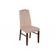 Wooden chair with soft seat and backrest RUBIN Wooden chair with soft seat and backrest RUBIN