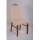 Wooden chair with soft seat and backrest RUBIN Wooden chair with soft seat and backrest RUBIN