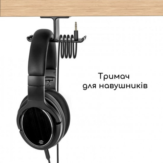 Тримач для навушників New Bee NB-Z5 Black Тримач для навушників New Bee NB-Z5 Black