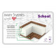 Дитячий матрац Baby Veres School 140х70х10 см Дитячий матрац Baby Veres School 140х70х10 см