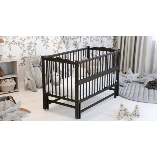 Children's bed Dubik-M Veselka with wenge pendulum Children's bed Dubik-M Veselka with wenge pendulum