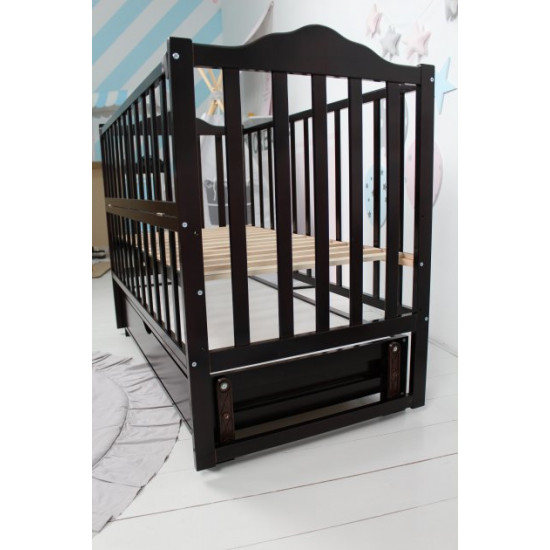 Кровать детская Baby Comfort ЛД3 венге с ящиком Кровать детская Baby Comfort ЛД3 венге с ящиком