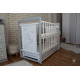 Кровать детская Baby Comfort TEDDY бело-серая с ящиком и маятником Кровать детская Baby Comfort TEDDY бело-серая с ящиком и маятником
