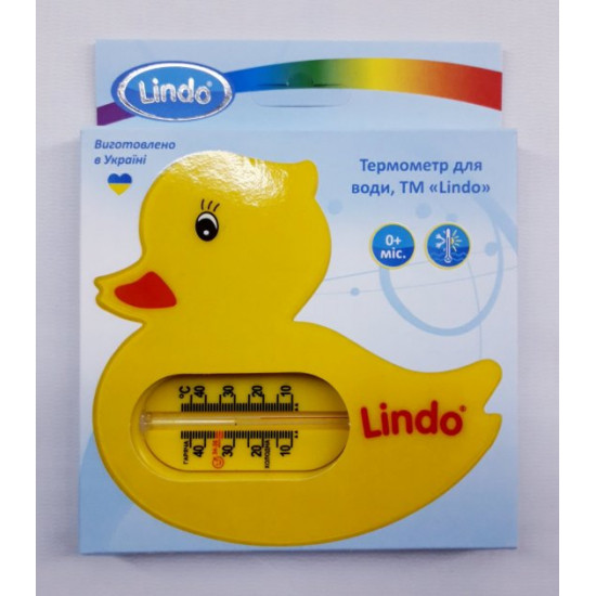 Термометр для воды Lindo PK0004U желтый Термометр для воды Lindo PK0004U желтый