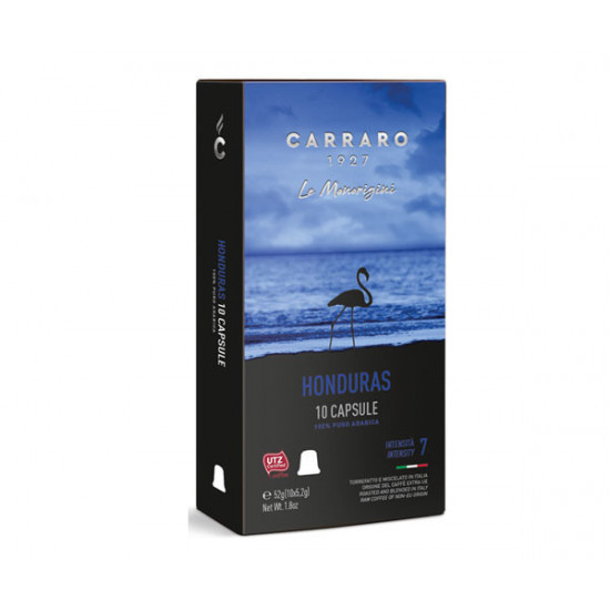 Кофе в капсулах Carraro Honduras, 10 капсул Nespresso Кофе в капсулах Carraro Honduras, 10 капсул Nespresso