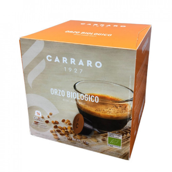 Кофе в капсулах Carraro Orzo Biologico, 16 капсул Dolce Gusto Кофе в капсулах Carraro Orzo Biologico, 16 капсул Dolce Gusto