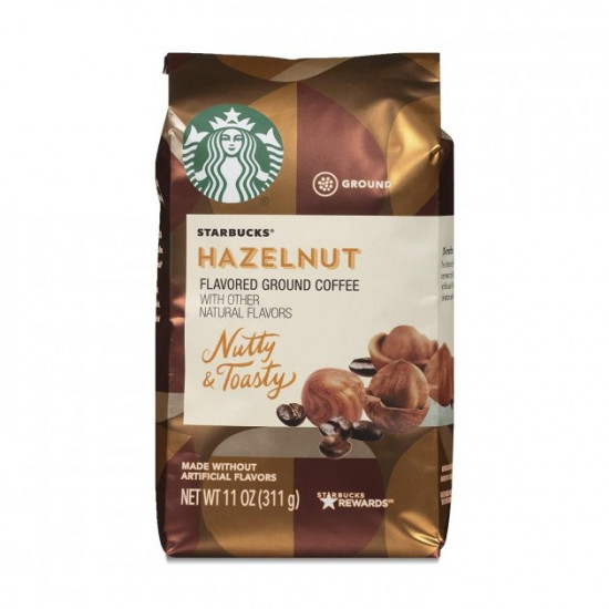 Молотый кофе Starbucks Hazelnut Flavored Ground Coffee 311g Молотый кофе Starbucks Hazelnut Flavored Ground Coffee 311g