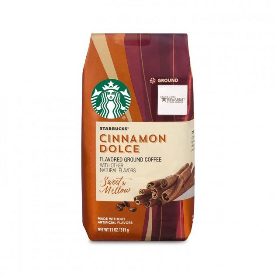 Молотый кофе Starbucks Cinnamon Dolce Flavored Ground Coffee 311g Молотый кофе Starbucks Cinnamon Dolce Flavored Ground Coffee 311g