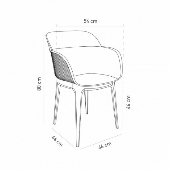 Armchair Tilia Shell-W Pad beech legs, seat with fabric PIED DE POULE 03 Armchair Tilia Shell-W Pad beech legs, seat with fabric PIED DE POULE 03