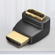Перехідник адаптер 90 градусів SUNROZ HDMI F - HDMI M (мама-тато) (A48407) Перехідник адаптер 90 градусів SUNROZ HDMI F - HDMI M (мама-тато) (A48407)