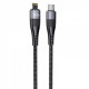 Кабель Hoco U99 Vortex Magnetic PD Lightning (1.2m) black Кабель Hoco U99 Vortex Magnetic PD Lightning (1.2m) black