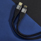 Кабель Hoco U99 Vortex Magnetic PD Lightning (1.2m) black Кабель Hoco U99 Vortex Magnetic PD Lightning (1.2m) black