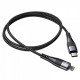 Кабель Hoco U99 Vortex Magnetic PD Lightning (1.2m) black Кабель Hoco U99 Vortex Magnetic PD Lightning (1.2m) black