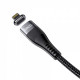 Кабель Hoco U99 Vortex Magnetic PD Lightning (1.2m) black Кабель Hoco U99 Vortex Magnetic PD Lightning (1.2m) black