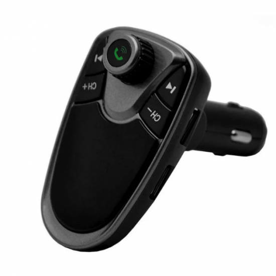  Трансмиттер FM модулятор Bluetooth M1BT black