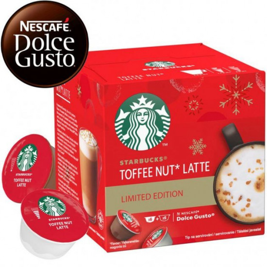 Кава в капсулах Starbucks NESCAFE Dolce Gusto TOFFEE NUT LATTE Кава в капсулах Starbucks NESCAFE Dolce Gusto TOFFEE NUT LATTE