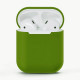 Silicone case Soft for AirPods Khaki (12) green Silicone case Soft for AirPods Khaki (12) green