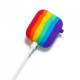 Silicone case Carabine for AirPods Rainbow (778) Silicone case Carabine for AirPods Rainbow (778)
