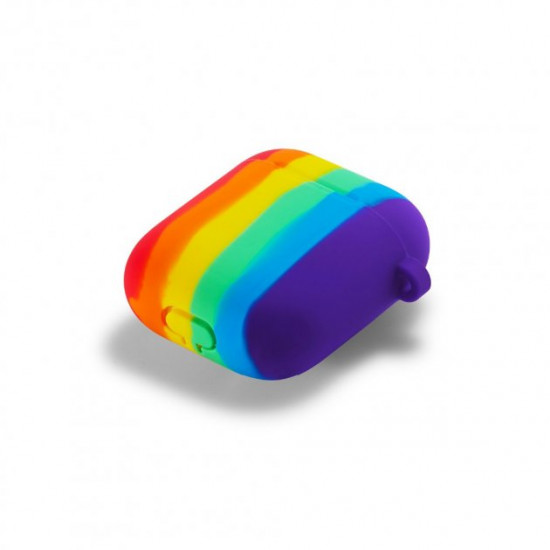 Silicone case Carabine for AirPods Rainbow (778) Silicone case Carabine for AirPods Rainbow (778)