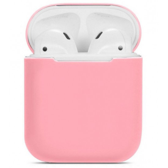 Silicone case Slim for AirPods Pink (05) pink Silicone case Slim for AirPods Pink (05) pink
