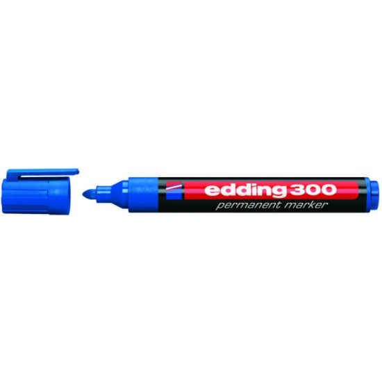 Permanent marker Edding Permanent 1.5-3 mm Blue (e-300/03) Permanent marker Edding Permanent 1.5-3 mm Blue (e-300/03)