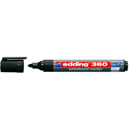 Marker for boards Edding Board 1.5-3 mm Black (360/01) Marker for boards Edding Board 1.5-3 mm Black (360/01)