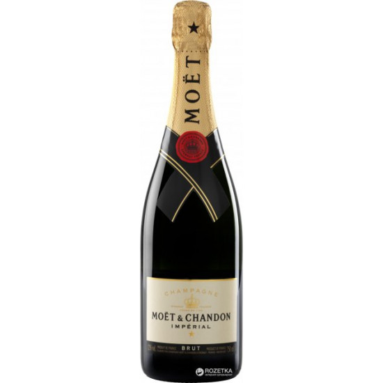 Шампанське Moet & Chandon Brut Imperial біле брют 0.75 л 12% (3185370000335) Шампанське Moet & Chandon Brut Imperial біле брют 0.75 л 12% (3185370000335)