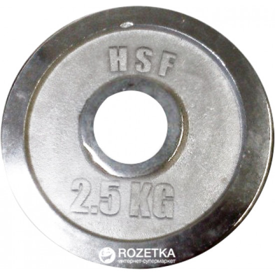 Диск хромований HSF 2.5 кг (DBC 102-2,5) Диск хромований HSF 2.5 кг (DBC 102-2,5)