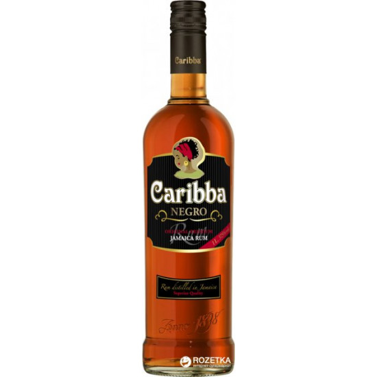 Rum Caribba Negro 1 l 37.5% (4740050006275) Rum Caribba Negro 1 l 37.5% (4740050006275)
